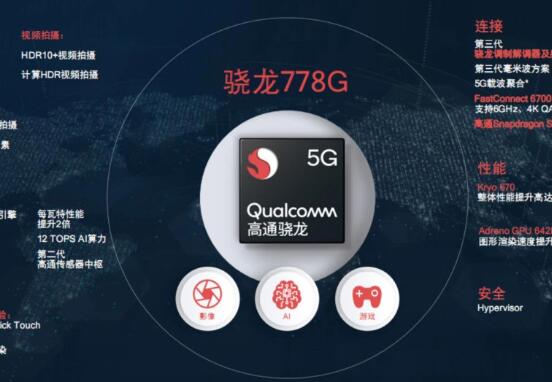 骁龙778G发布：高通首款6nm芯，荣耀50系列或首发